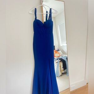 Blue formal dress